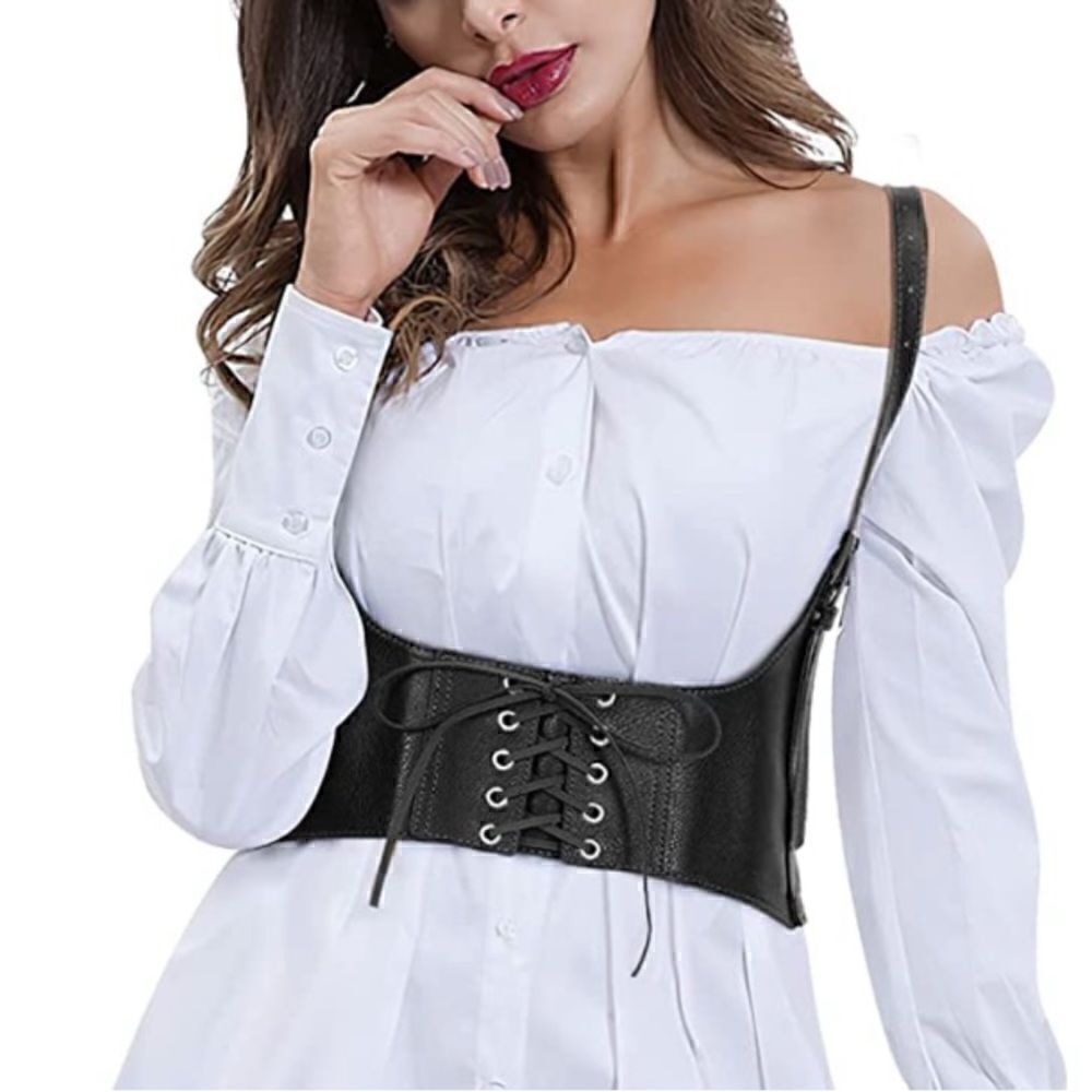 Harness Belt Black Leather